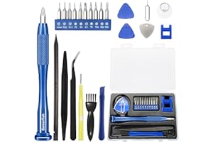 BAMERFISH 22Pcs Precision Screwdriver Set Repair Tool Cleaning kit for iPhone 6 6S 7 8 X XS XR SE 11 12 13 mini 14 15 16 Plus Pro Max,ipad,MacBook Air Pro,Mac mini,Switch,Apple Watch,Mobile cell phones,etc