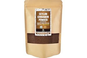 Soeos Organic Ceylon Cinnamon Powder 2 Ounce, Pure Ground Cinnamon from Sri Lanka, Perfect for Baking, Cooking and Beverages