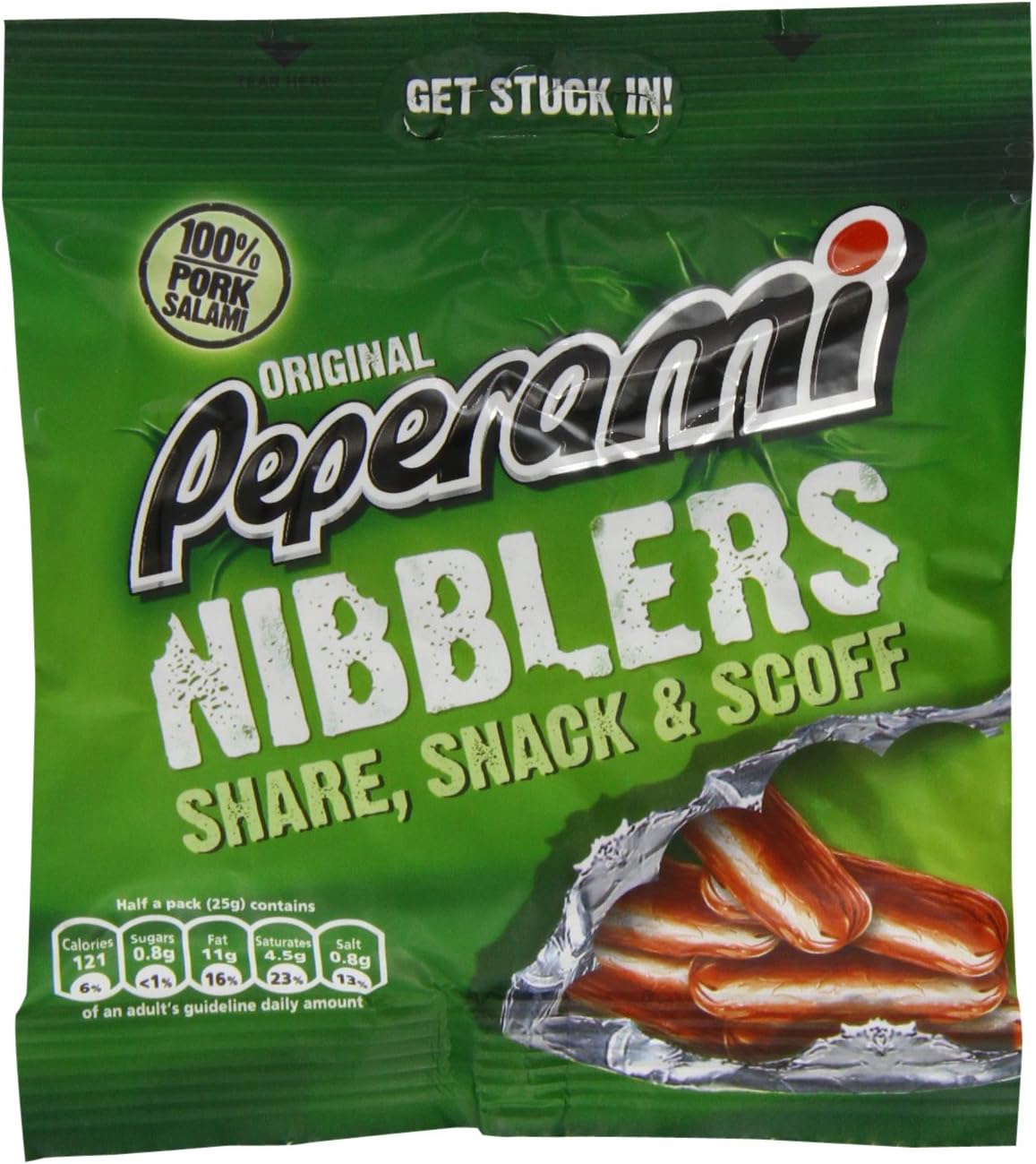 Peperami Original Nibblers 50 g (Pack of 12) Amazon.co.uk Grocery