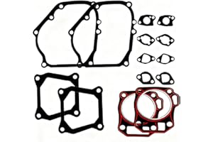 TKCBCD Gasket Kit Compatible with Predator 212cc GX160 GX200 168F and Clone Engines & Generators Cylinder Head Valve Cover Carburetor Muffler Crankcase Gasket with Oil Seals generators Gasket Kit