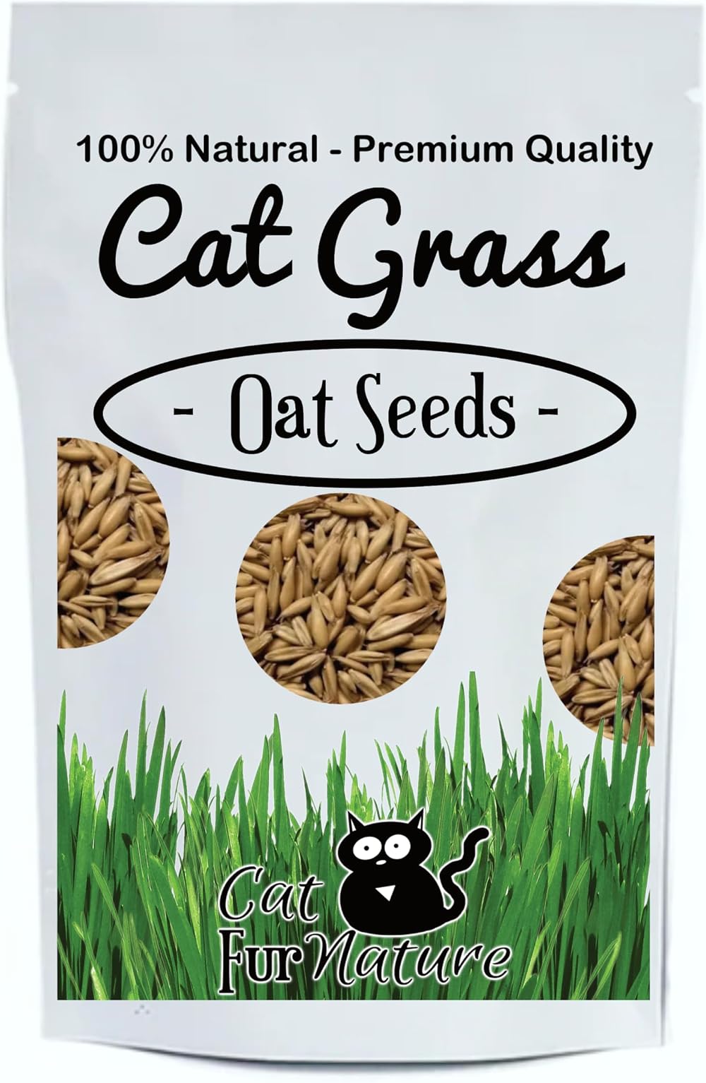 Cat FurNature Cat Grass Seeds Oat 150g Brand Cat FurNature .co .uk