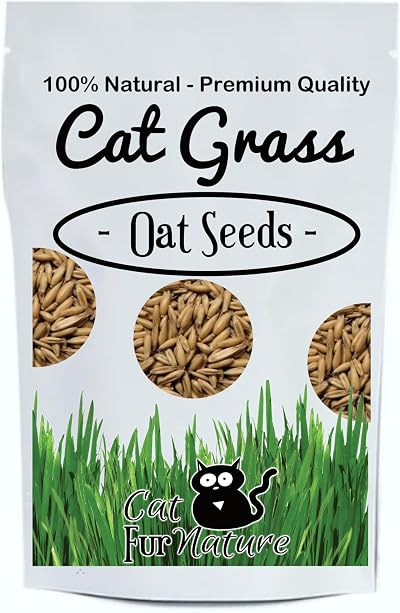 Cat FurNature Cat Grass Seeds Oat 150g Brand Cat FurNature .co .uk