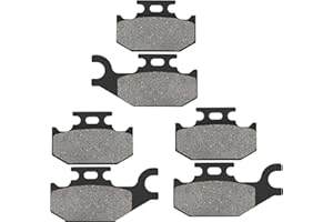 AHL Front and Rear Brake Pads for CAN AM Outlander 400 All Models 2007-2014 / Outlander 500 All Models 2007-2012 / Traxter XL
