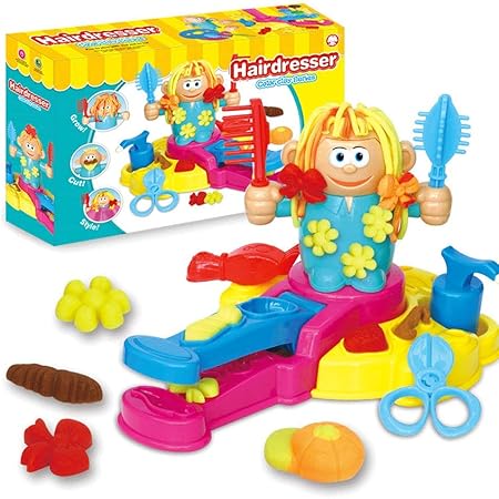 plasticine hair toy