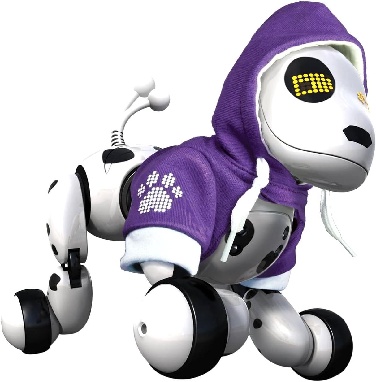 Zoomer Interactive Dog - Dalmatian - Exclusive Hoodie included - Spin Master
