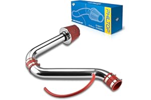 PHILTOP 2.75" Cold Air Intake Kit for 1994 1995 1996 1997 Accord 2.2L L4, 1998 1999 2000 2001 2002 Accord 2.3L L4 (Red)