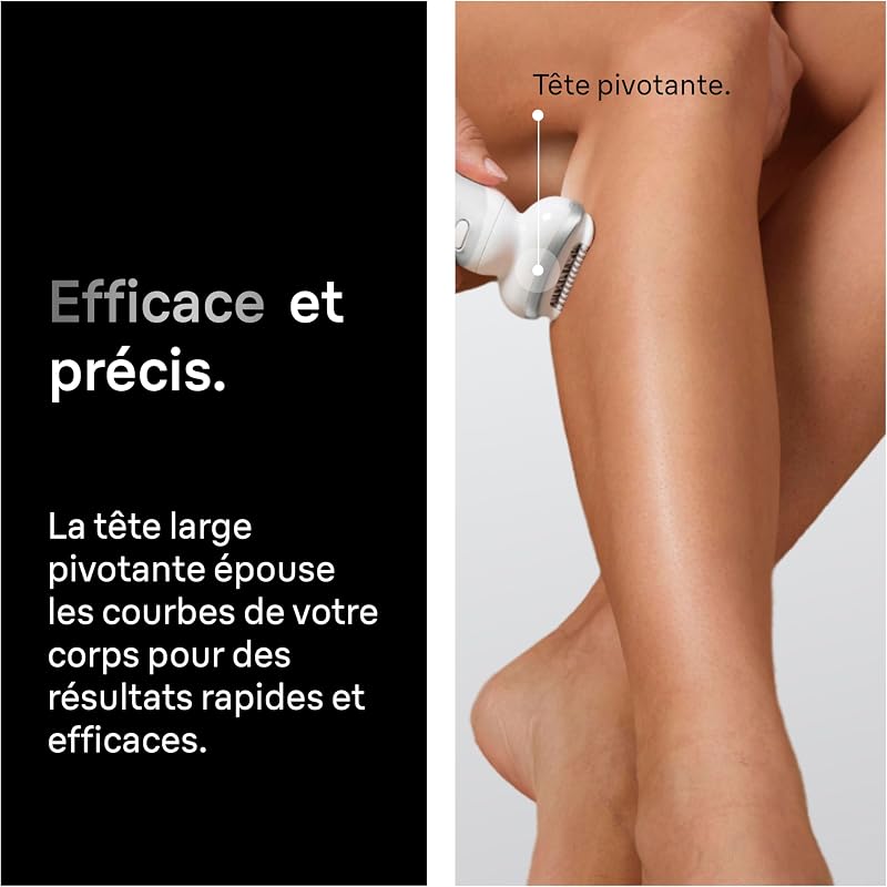 Epilateur Electrique Femme Silk Epil 9, 9-041, Argent