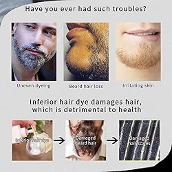 Guys Natural Darkening Beard Shampoo, Beard
