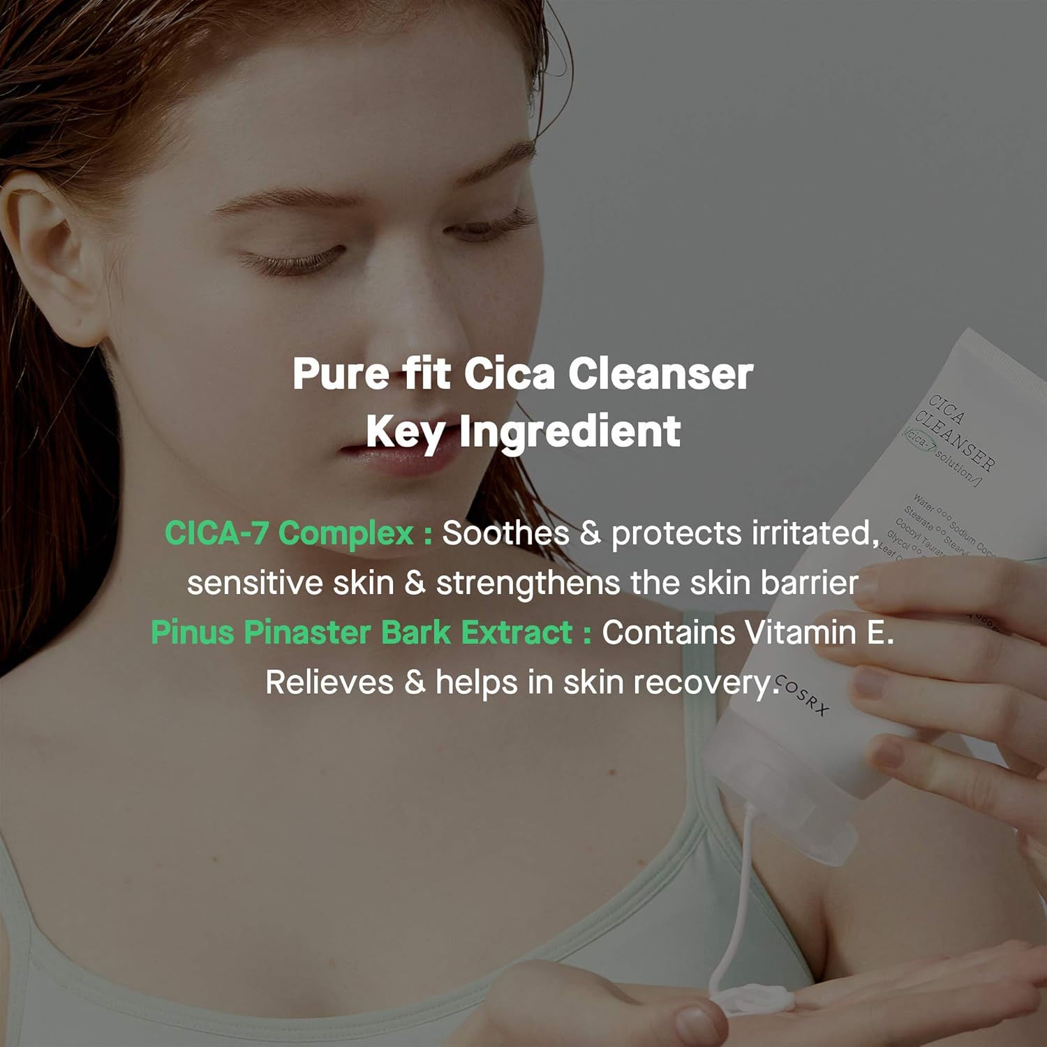 cosrx pure fit cica cleanser ingredients