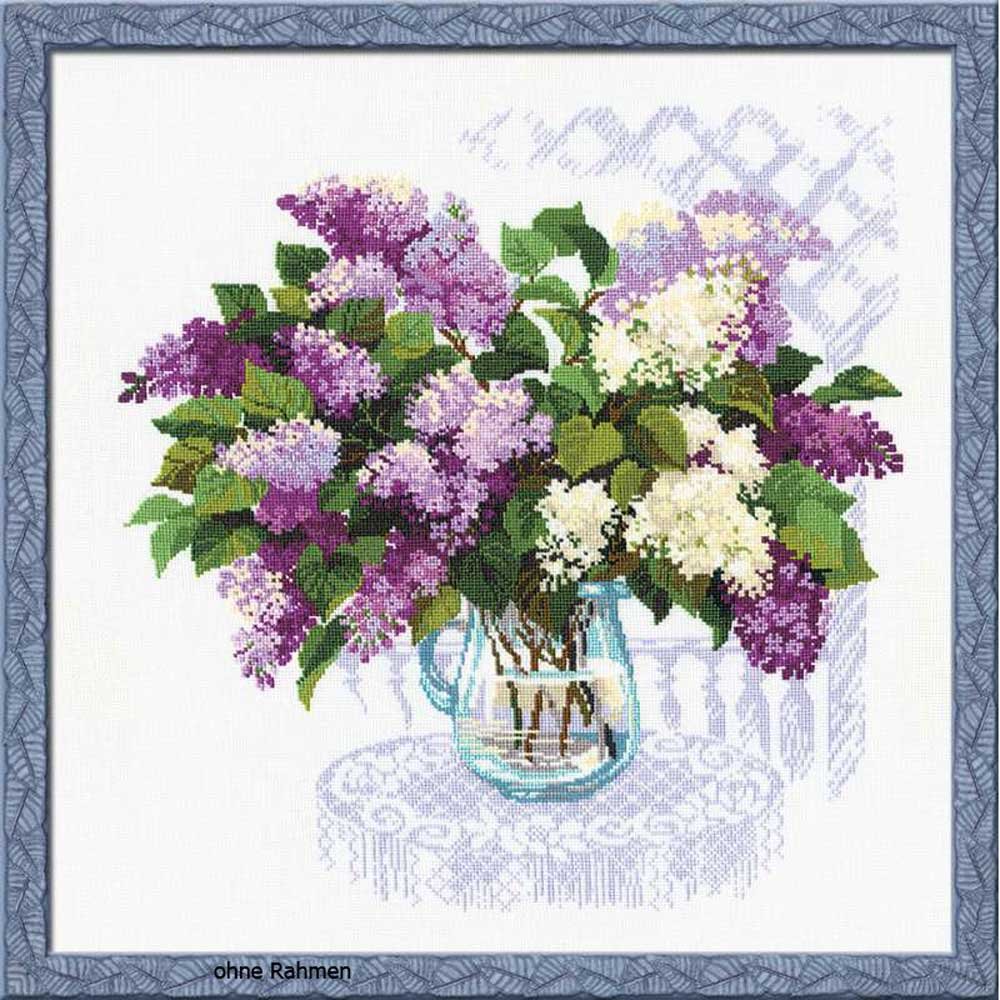RIOLIS Cross Stitch Kit - 900 - Lilac Bouquet