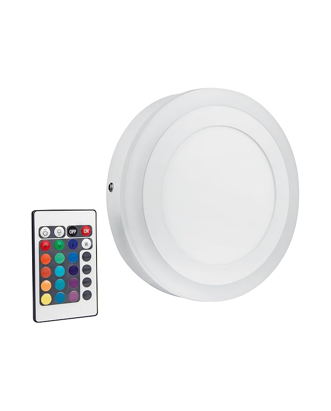 Osram LED Wand- und Deckenleuchte, Leuchte für Innenanwendungen, Warmweiß, 198,0 mm x 38,0 mm, LED Color und White