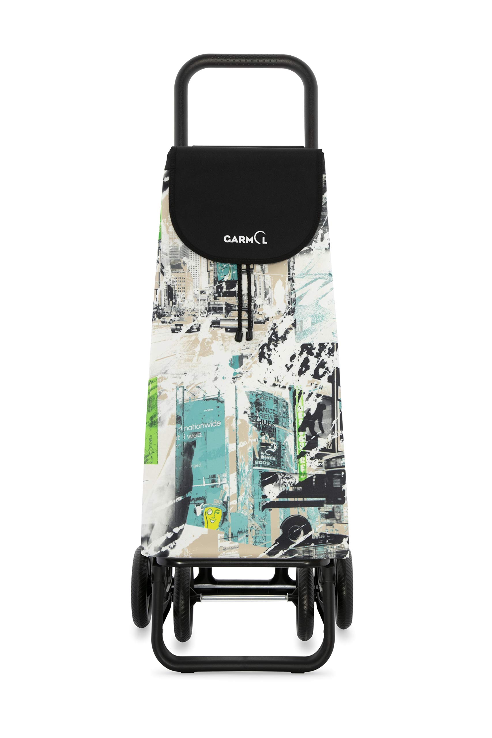 Garmol Shopping Trolley, Printed, 55 L