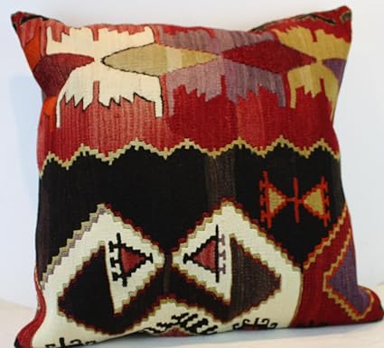 Anatolian Large Kilim Cushion Covers Size 60 X 60 Cm Code Xl431