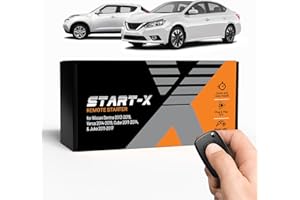 Start-X Remote Starter Kit for Nissan Sentra (2013-2019), Versa (2014-2019), Cube (2011-2014), and Juke (2011-2017) Vehicles 