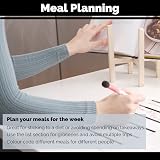 Magnetic Innovations A3 Magnetic Weekly Planner Fridge Whiteboard view 3