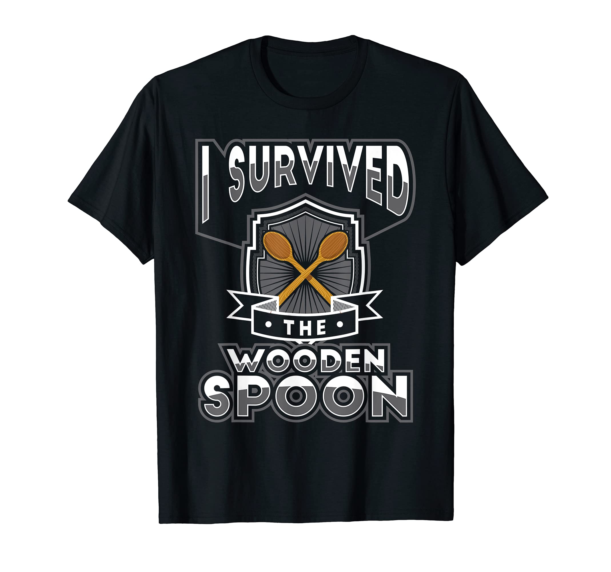 Wooden Spoon Survivor Survived Wooden Spoon Filipino Gifts T-Shirt