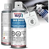SprayMax 1K Acrylic Satin Clear Coat | Clear Satin Spray Paint for Cars | For Wheels &amp; Metal | Fast-Drying | Smooth Semi-Gloss Finish | Scratch &amp; Weather Resistant | Professional Grade | 11.2 oz