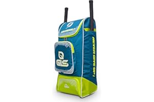 GLS SKYBOLT Duffle Cricket KIT Bag with Two BAT Pocket with Wheels