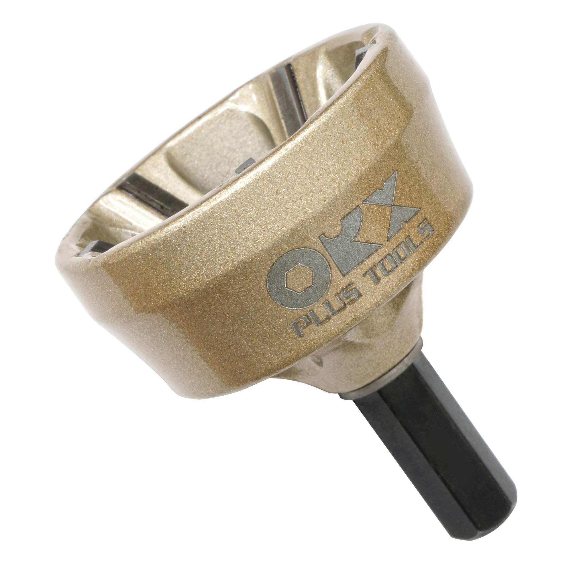 ORXPLUS TOOLS Deburring External Chamfer Tool, Tungsten Blade, Drill Bit, Remove Burrs - Fits 1/2"-1 3/8" (13mm-35mm)