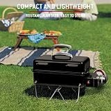 Weber Go-Anywhere Gas BBQ Portable Grill with Folding Legs 42 x 26 cm view 6