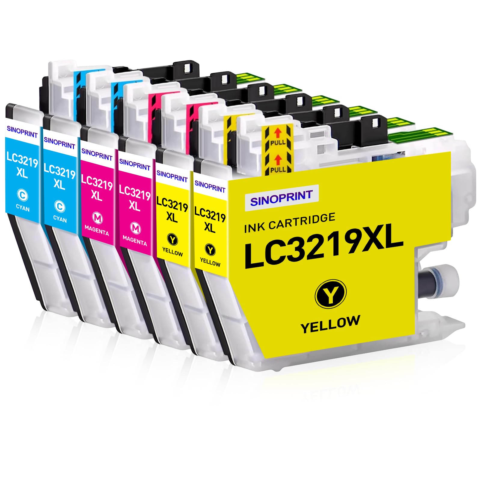 SINOPRINT 6 Pack LC3219XL Ink Cartridges for Brother LC3219 LC3217XL LC3217 Replacement for Brother MFC-J5330DW MFC- J6930DW MFC-J5335DW MFC-J5730DW MFC-J5930DW MFC-J6530DW MFC-J6935DW J5330DW J6930DW