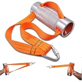 Arm Wrestling Exercise Handle &Phi;3in Thick Wrist Rolling Grip Wrist and Forearm Exerciser Multi Spinner Workout Handle