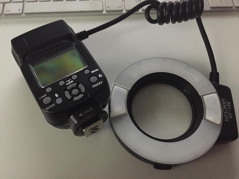 K&F Concept KF150 Flash Annulaire Macro Ring pour Nikon