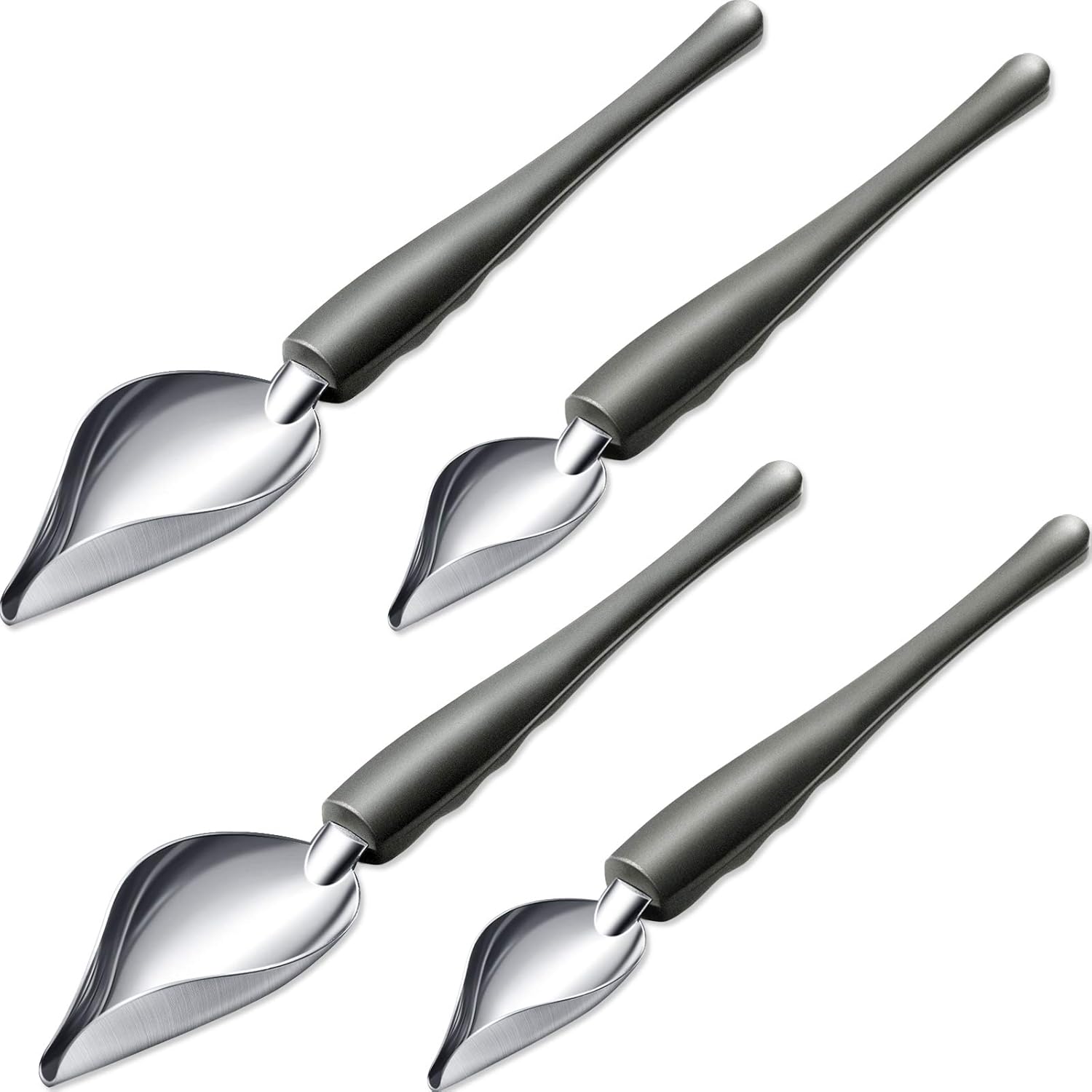 Stainless Set Spoon Decorating Drawing Precision Pieces 4 Steel Coffee Cake Plates Decorative For Spoons Decoration Plated Spoons Pencil Art Chef Specialty Spoons Spoons Check Out The Cheapest Www Klevering Com