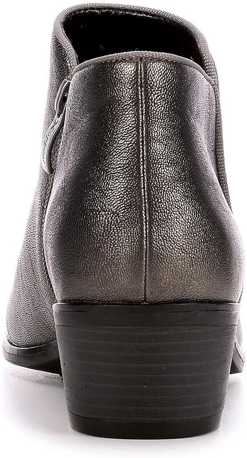 Amazon Com Xappeal Womens Stewart Low Heel Ankle Cut Bootie Shoes Ankle Bootie
