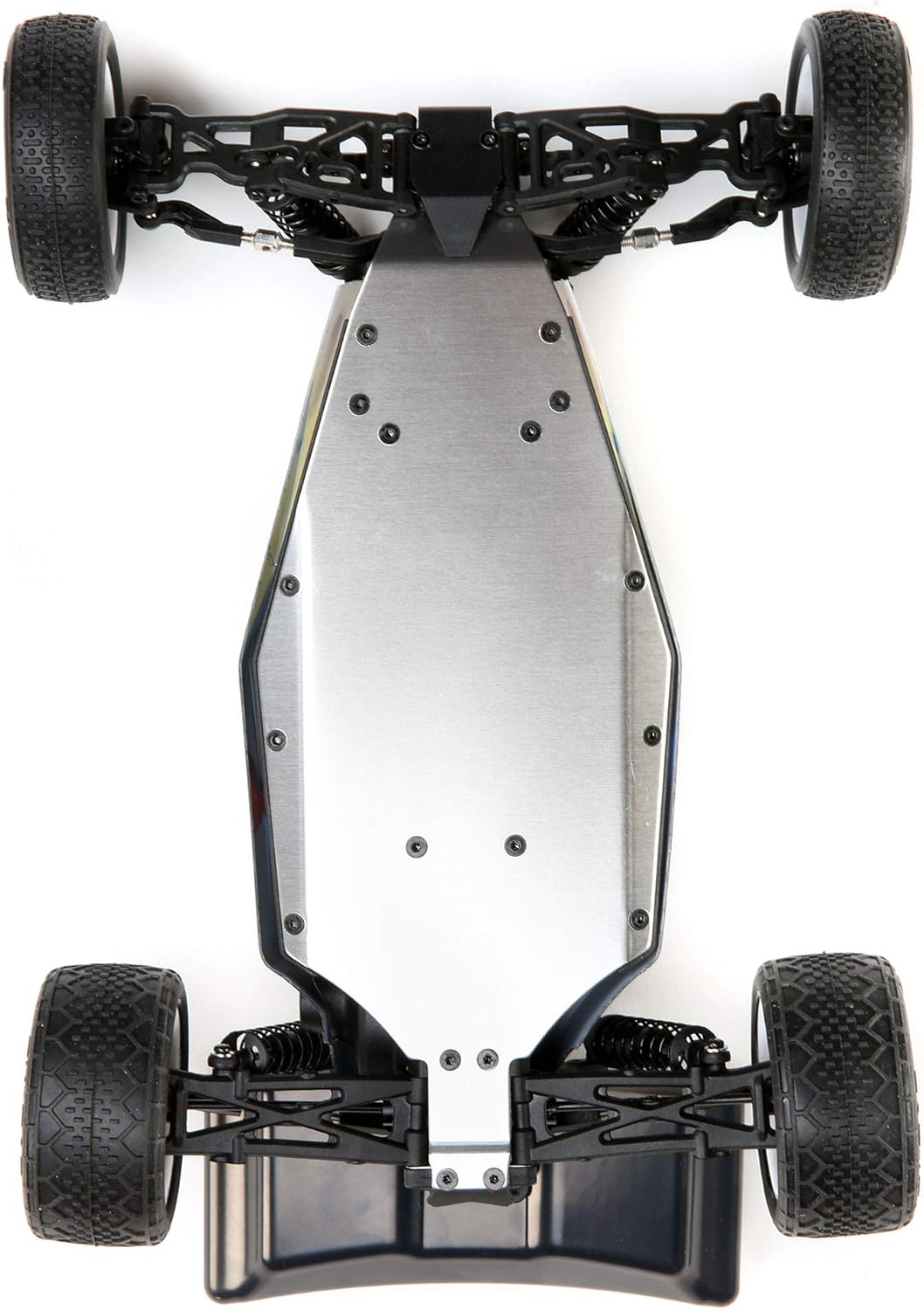 Losi RC Car 1/16 Mini-B Brushed RTR (Ready-to-Run, no Additional Items Needed) 2WD Buggy, Black/White, LOS01016T2: Toys & Games