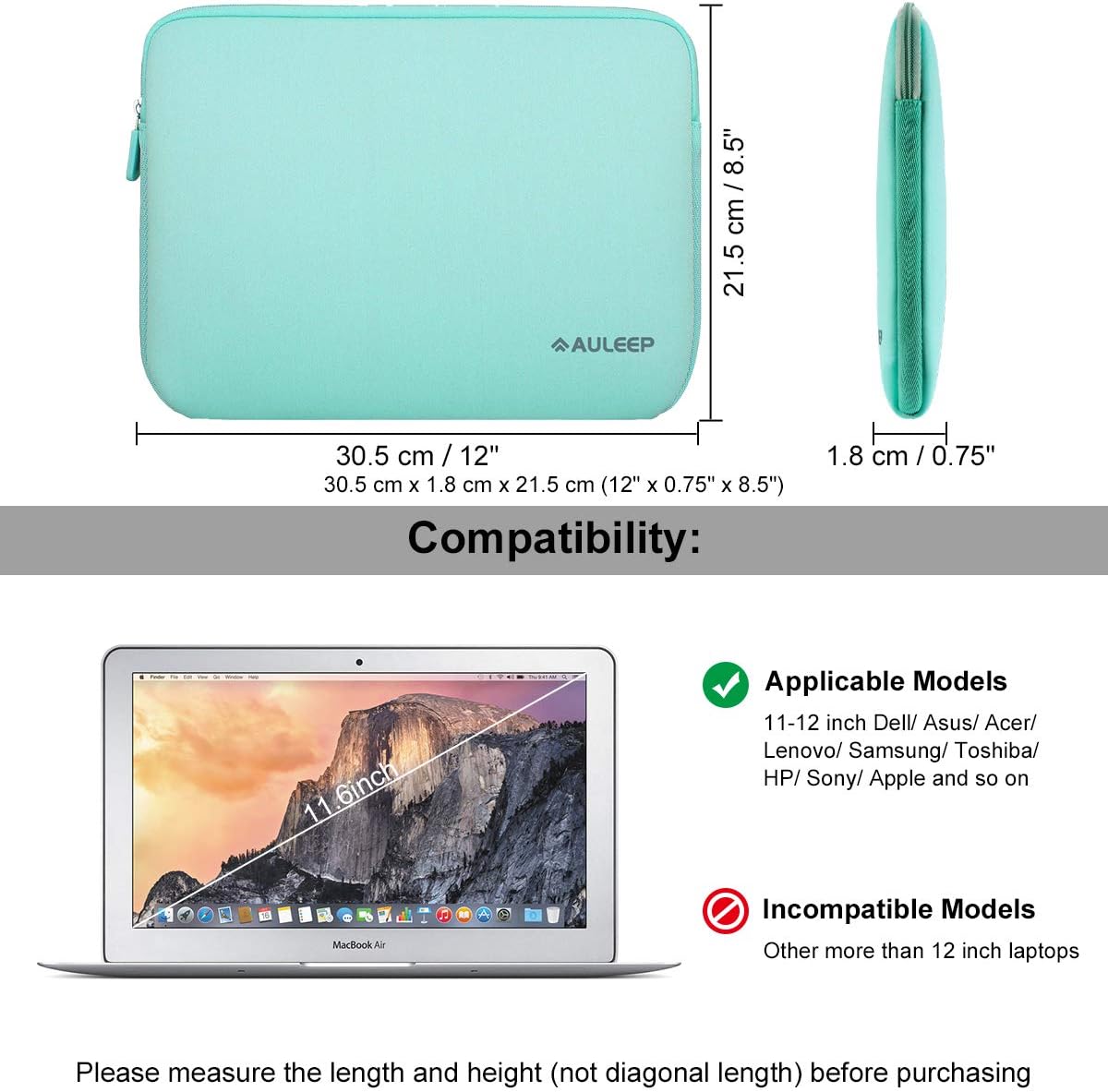 AULEEP Laptop Sleeves - Image 3