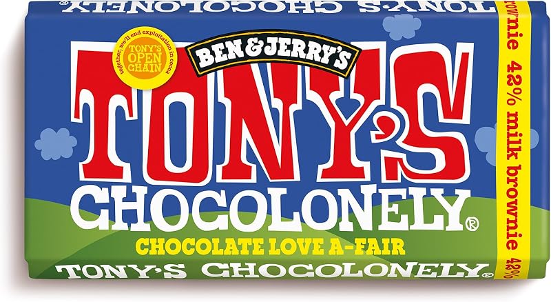 Tony's Chocolonely Dark Milk Brownie 180g