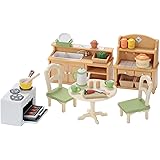 Sylvanian Families Deluxe Living Room Set: Amazon.co.uk: Toys & Games Sylvanian Families Country Kitchen Set