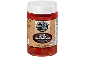 Backroad Country Smoked Red Hot Pickled Bologna 8 Ounces