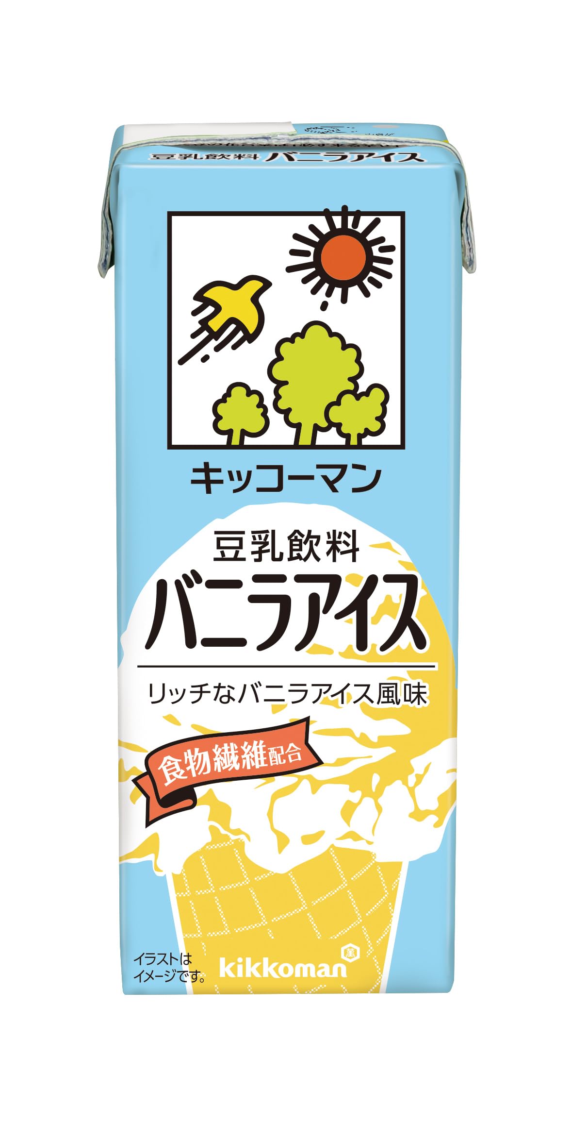 キッコーマン飲料 キッコーマン 豆乳飲料 バニラアイス 200ml×18本商品画像