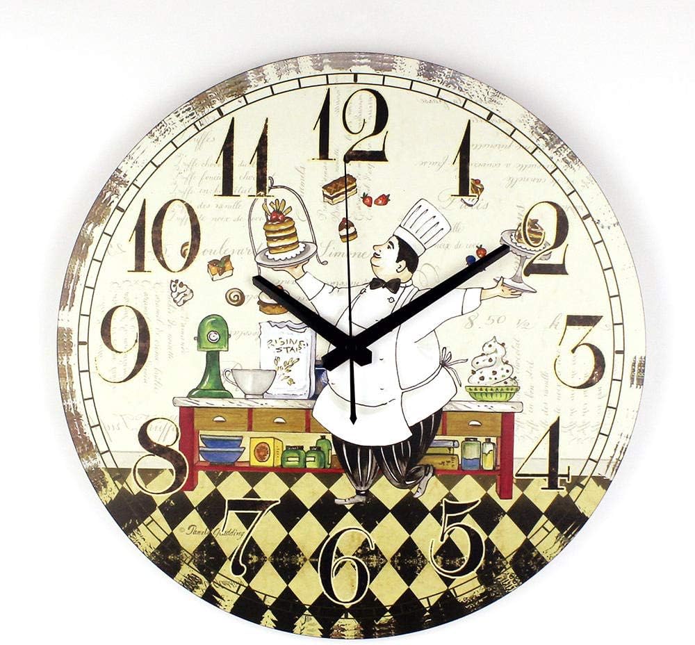 Orologio da parete cucina in Padelle Design orologio da