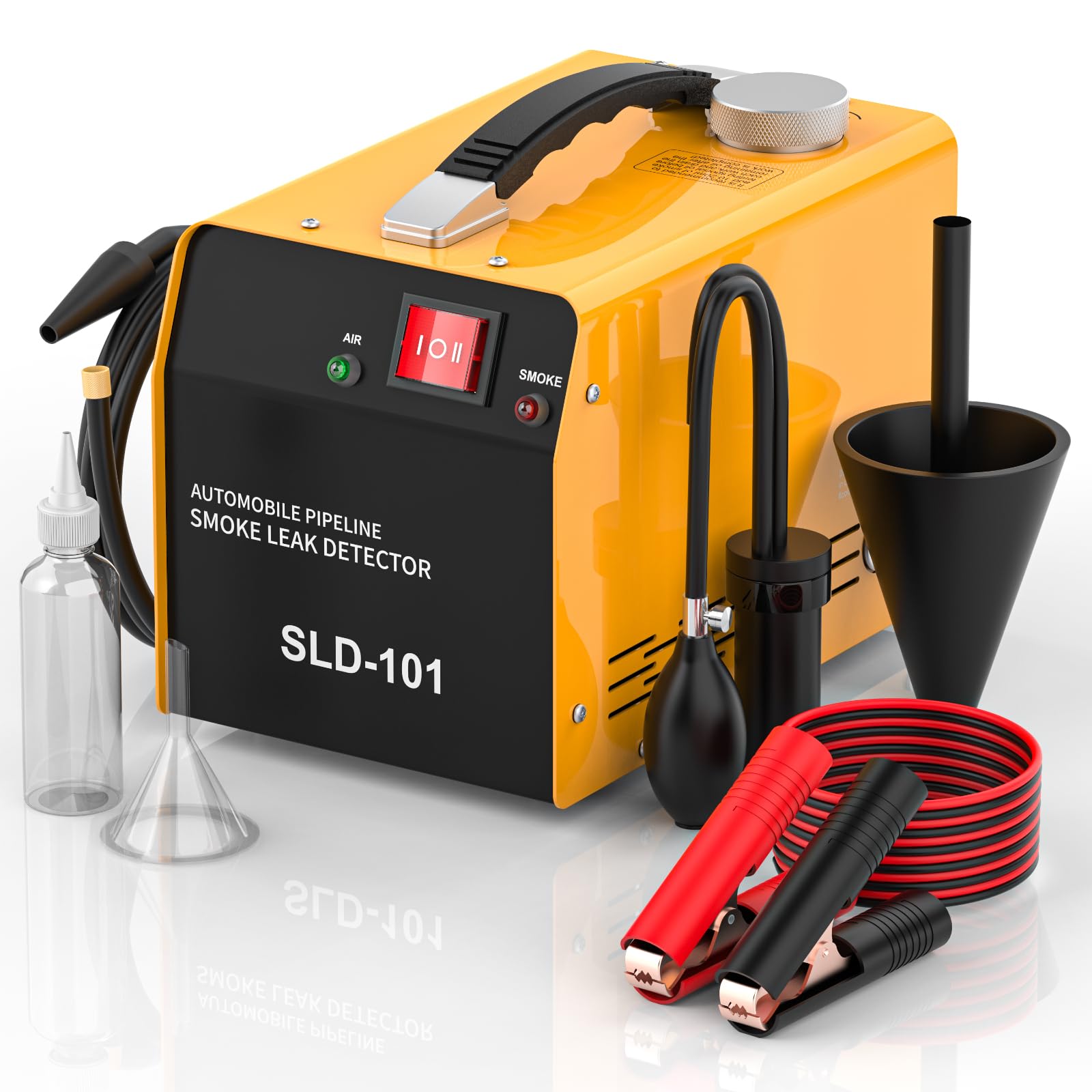 Photo 1 of Automotive Smoke Machine Leak Detector, 12V DC Evap Vacuum Smoke Diagnostic Tester Pipeline Fuel Leakage Detector for Pipe System Motorcycle/Car/Truck/Boat