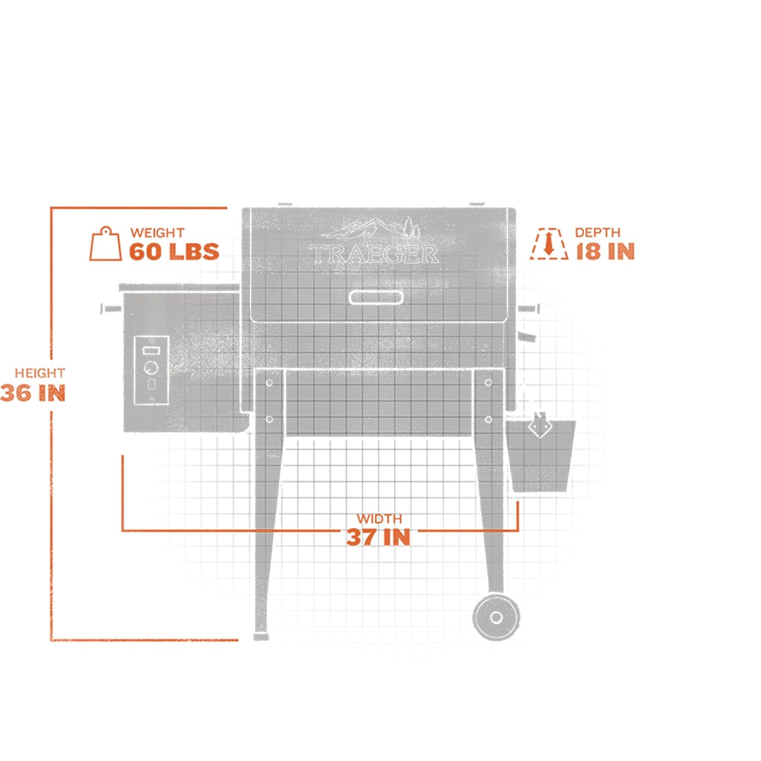 Amazon.com : Traeger TFB29LZA Grills Junior Elite Wood Pellet Grill and  Smoker - Grill, Smoke, Bake, Roast, Braise, and BBQ (Bronze) : Garden &  Outdoor