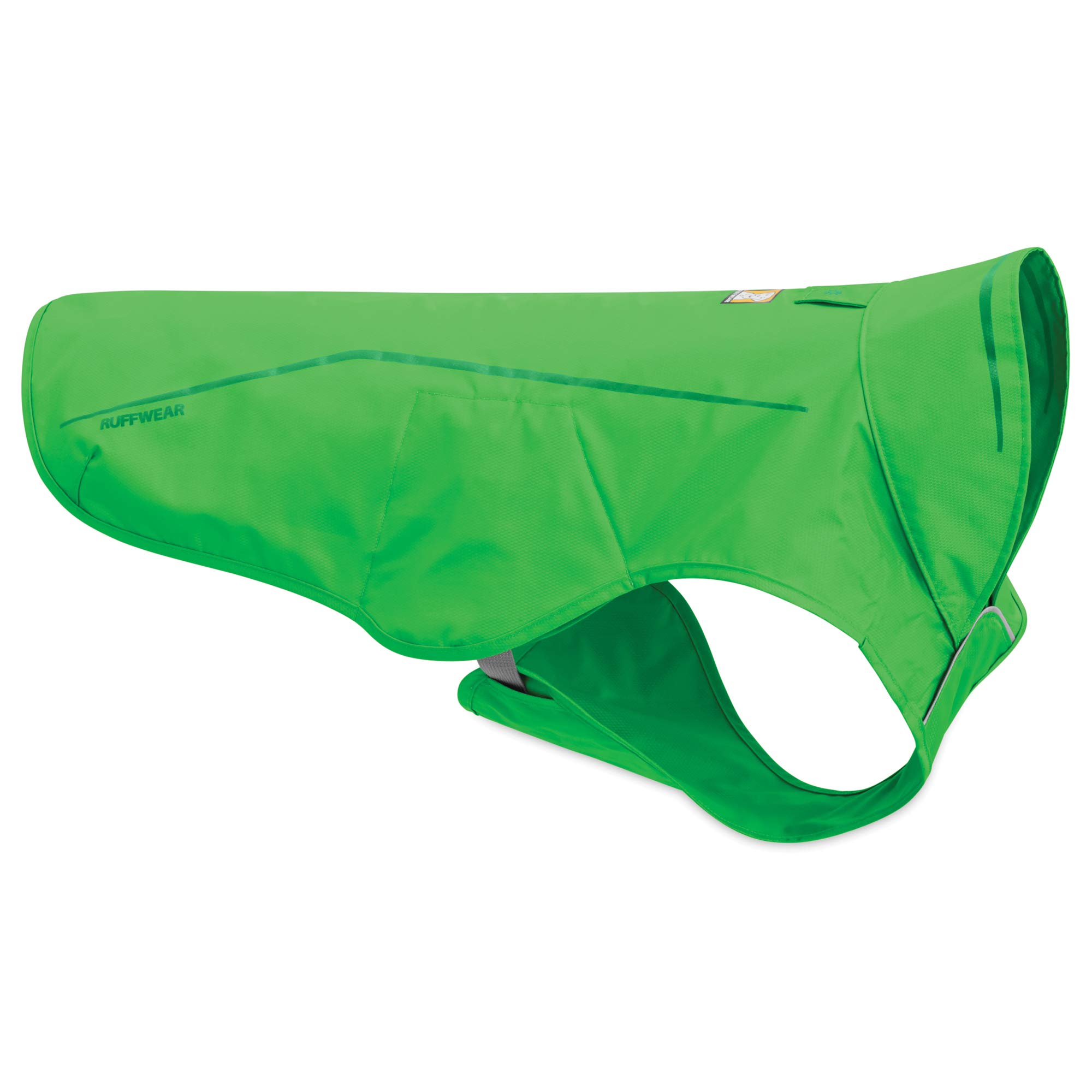 Ruffwear Waterproof Rain Coat for Dogs, Miniature Breeds, Size: XX-Small, Meadow Green, Sun Shower