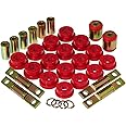 Prothane 8-318 Red Rear Upper and Lower Control Arm Bushing Kit