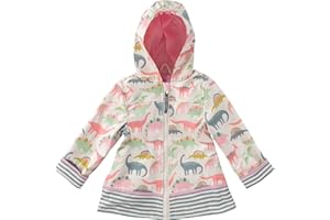 Stephen Joseph Kids Raincoat, Pink Dino, 4T (SJ8601)