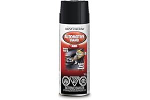 Rust-Oleum Automotive Enamel in Gloss Black, 340g