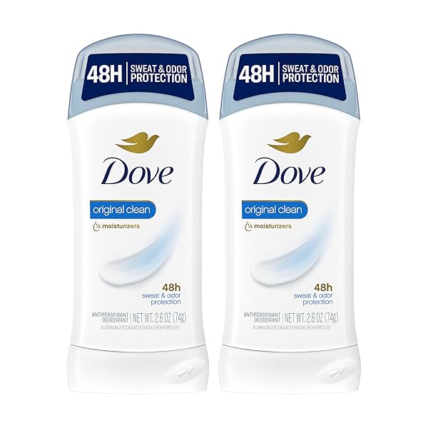 DOVE INVISIBLE SOLID ANTIPERSPIRANT DEODORANT STICK 2 COUNT...