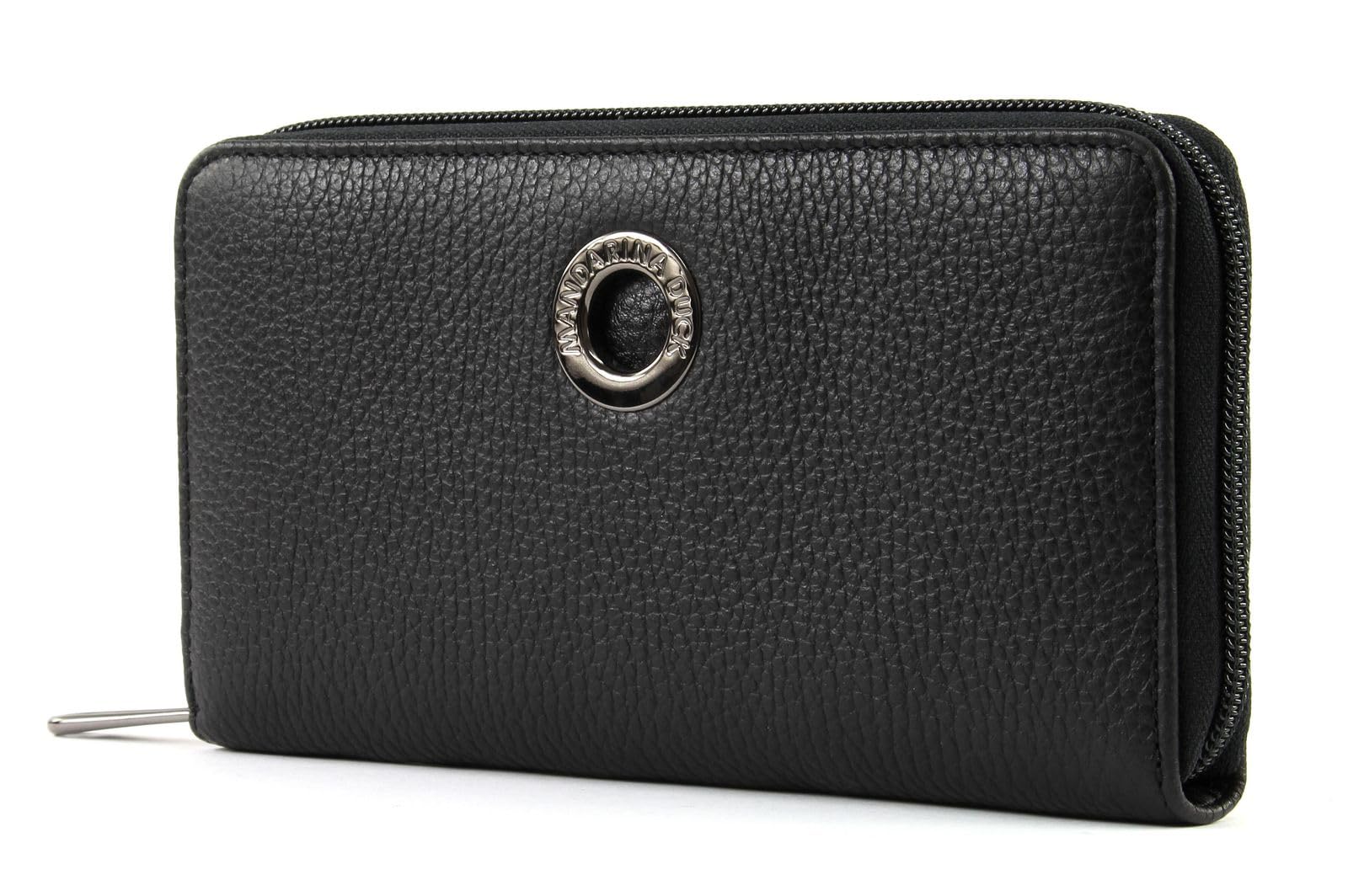 Mandarina Duck Women's Mellow Leather Wallet, Nero, 19x10,5x2 (L x H x W)