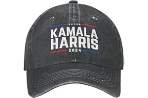 TREWRDT Kamala Harris 2024 Hat Men Women Kamala Harris for President Hat Men Women Baseball Cap Funny Trucker Hat Cowboy Hat