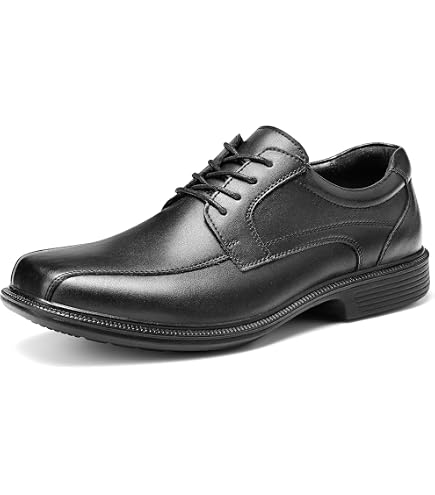 Amazon.com | Temeshu Men's Classic Dress Shoes Lace-up Casual
