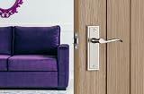 Designer Levers Berkeley Modern Design Lever Door Handle 1 Pair Satin Nickel view 5