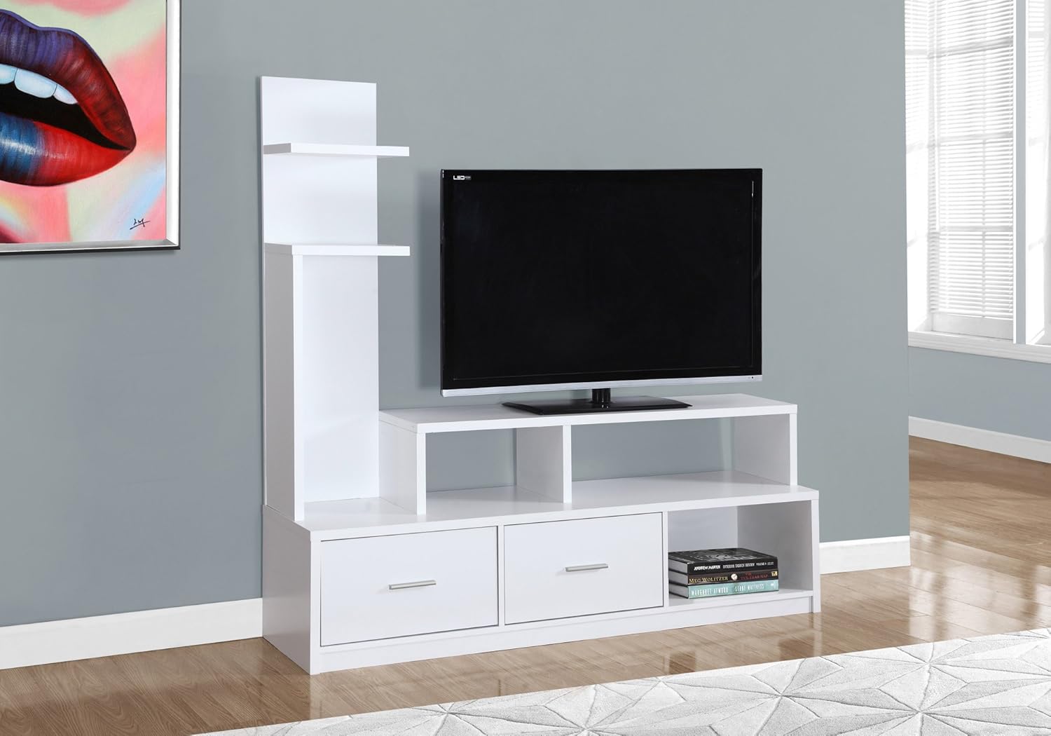 Best Monarch Specialties White Tv Stand
