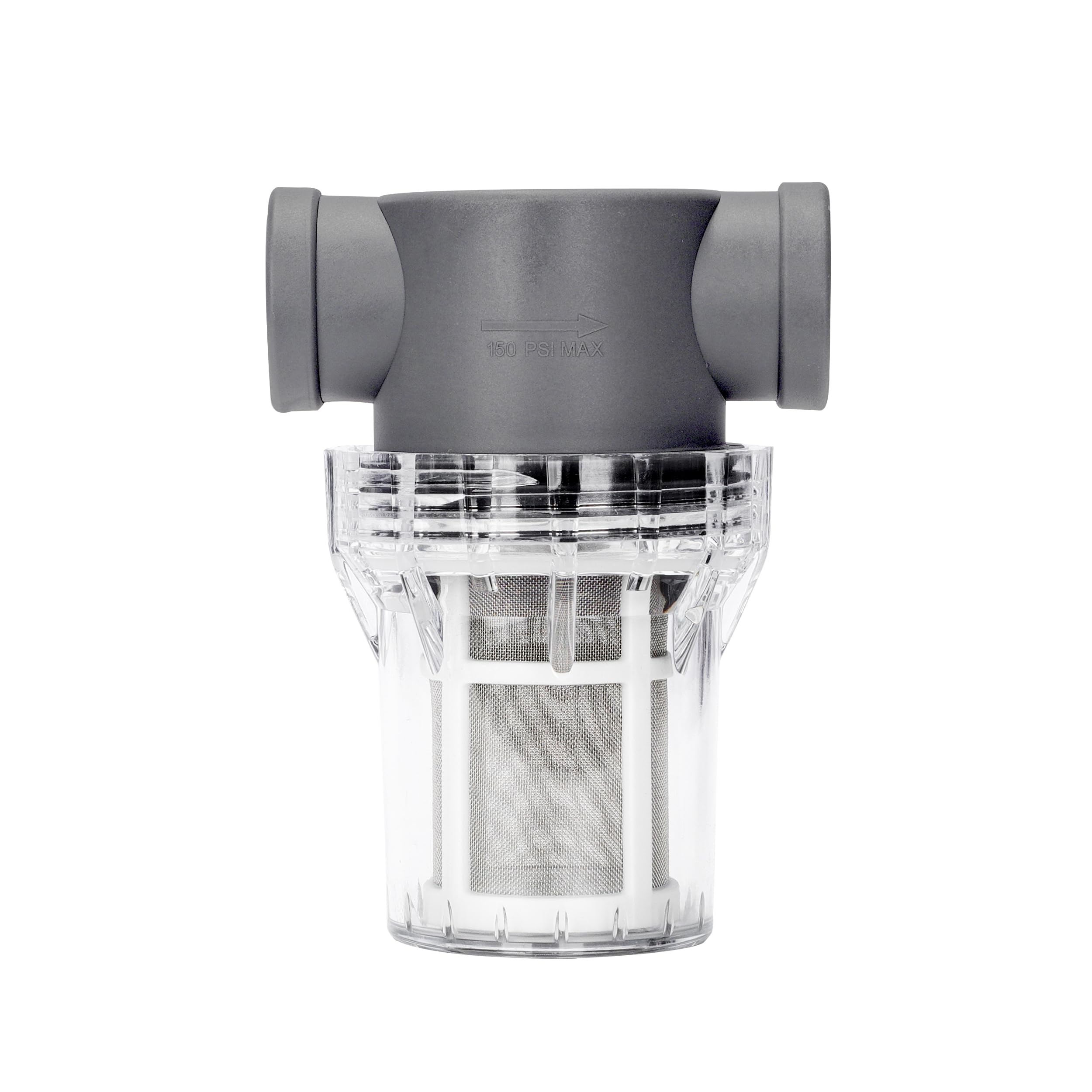 Photo 1 of 3/4'' Female NPT in-Line Strainer - Garden Hose Filter for High Pressure Washer, Sediment Filter with 60 Mesh Stainless Steel Screen (3/4'' 60 Mesh)