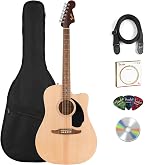 Amazon.com: Fender FA-125 Dreadnought Acoustic Guitar - Natural